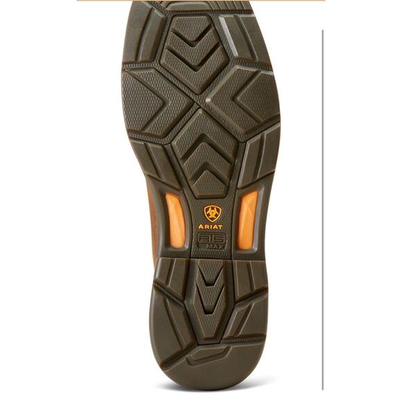 Ariat Men's Workhog Xt Phoenix Carbon Toe Work Boot Distressed Brown 14 EE Wide - Picture 6 of 12